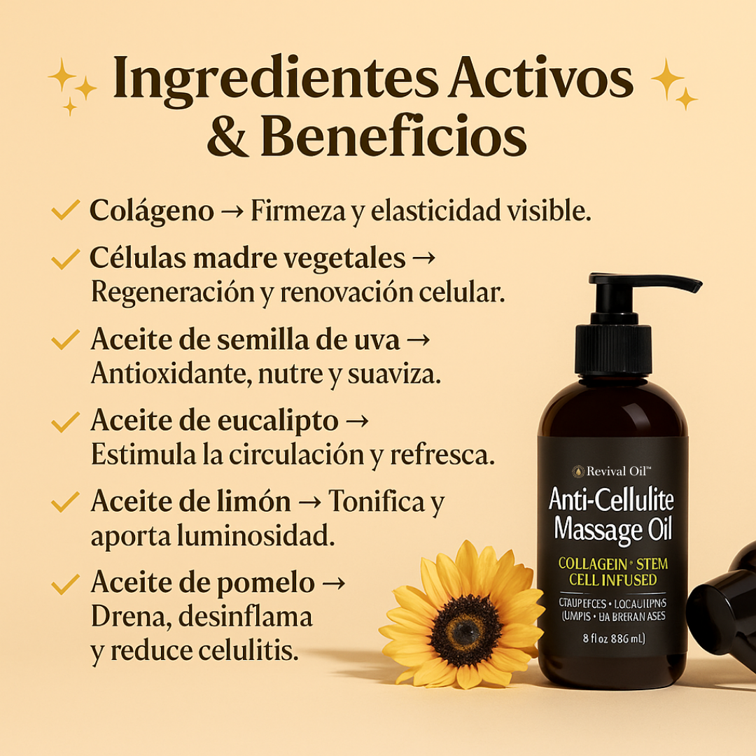 Revival Oil™ | Piel Más Firme en 2 Semanas
