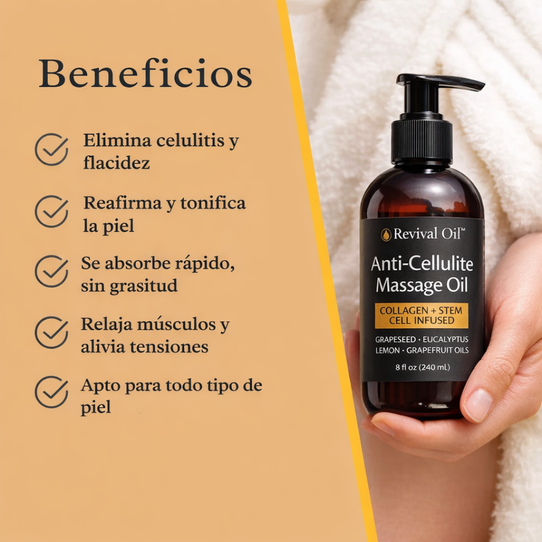 Revival Oil™ | Piel Más Firme en 2 Semanas