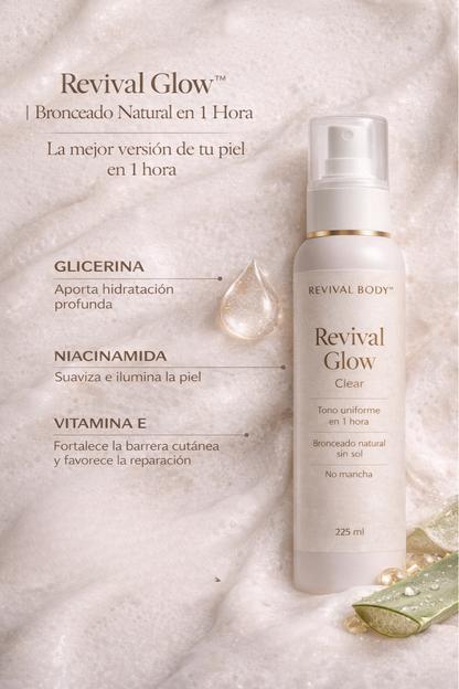 Revival Glow™ | El bronceado que no parece autobronceado
